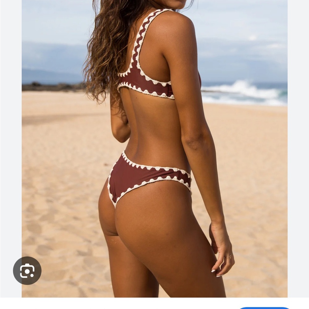 Posh Pua Makai brown bikini set